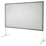 Hátulról vetíthető bérelhető vetítővászon 16:9